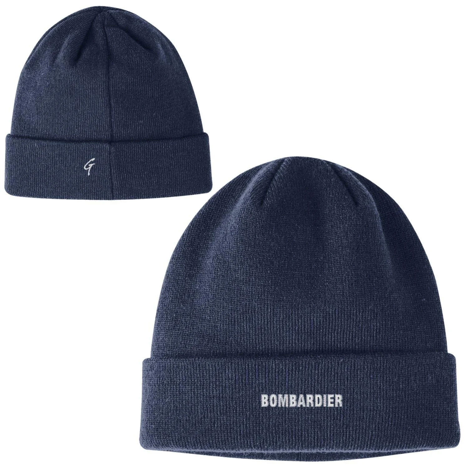 Thick Ribbed Knit Bombardier Beanie — Bombardier Arrivals Store Thick Ribbed Knit Bombardier Beanie — Bombardier Arrivals Store